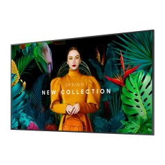 Samsung QM85C Digital Signage Flat | Stunning 85" Display for Impactful Advertising - LH85QMCEBGCXENT